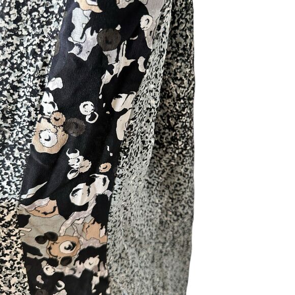 KENZO Paris Sand Silk Anthracite black and white speck Size 38 US 6 - Picture 12 of 12